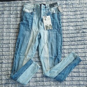 Nwt Kendall &‎ Kylie Two-Tone Jeans Size 5